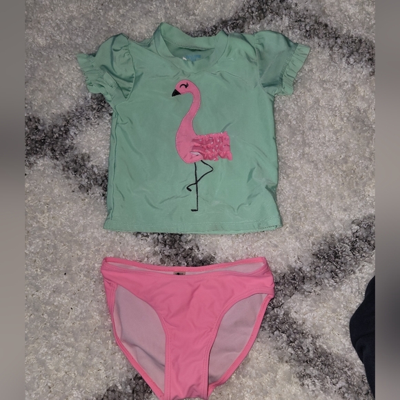 Girls size 6/8 Bathing Suits and Coverup - Picture 8 of 8